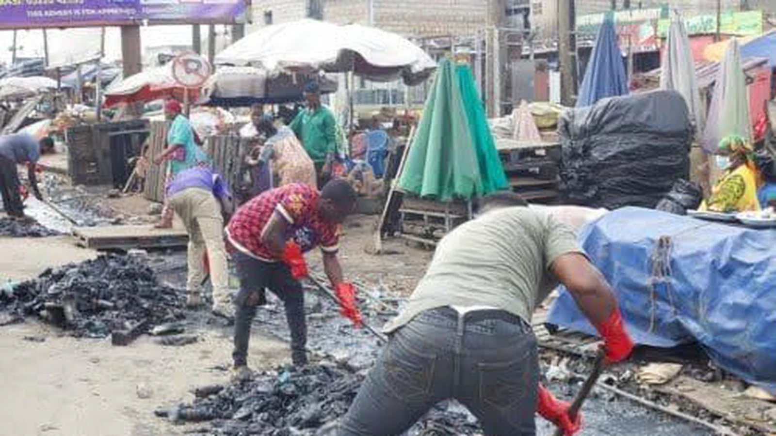 National Sanitation Day: Nsawam Shuts Down for Massive Clean-Up